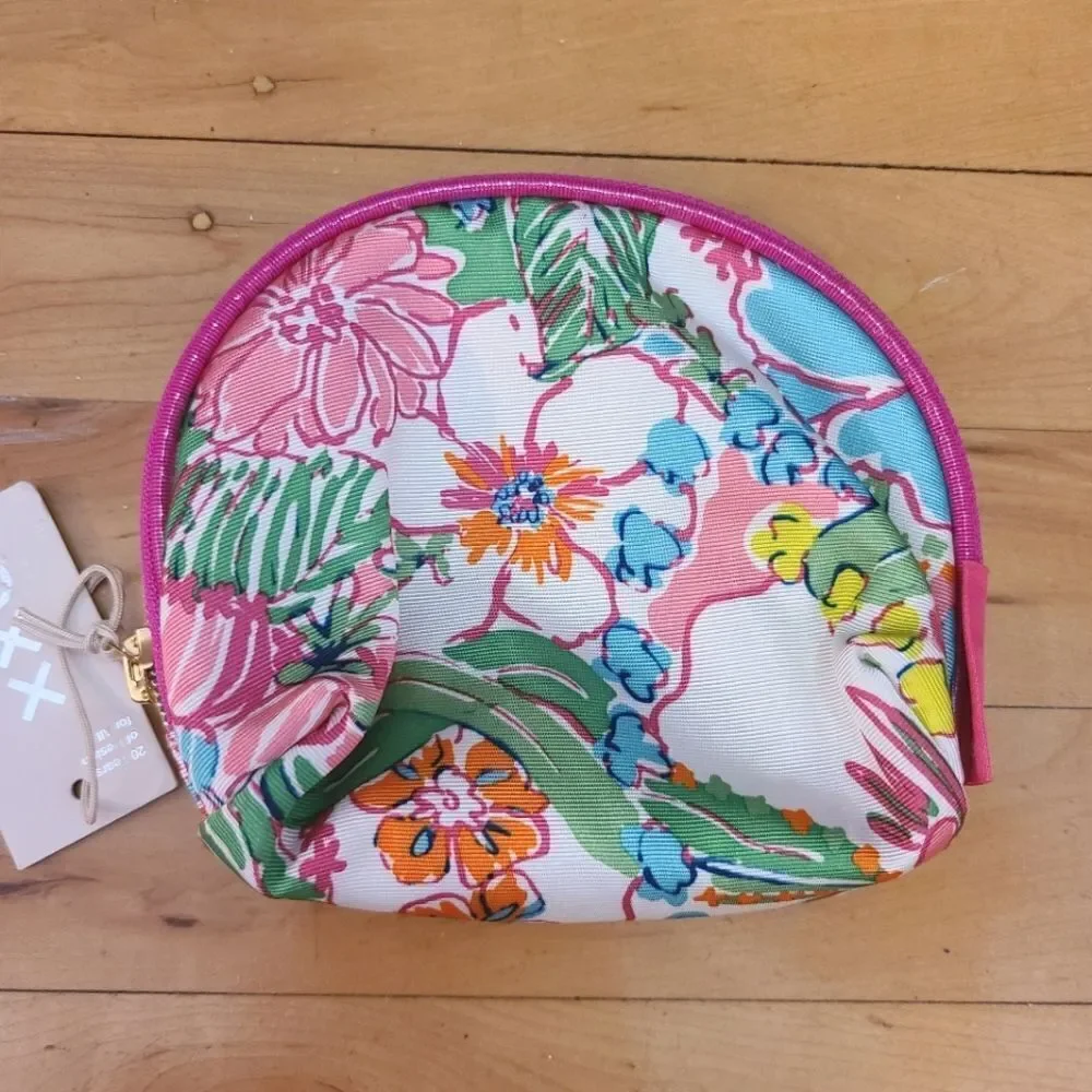 Lilly Pulitzer Makeup Bag Nosie Posey Print Target Collab NWT